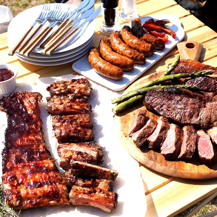 Amazon.co.jp: ミートガイ BBQ バーベキューセットA (合計約2.5