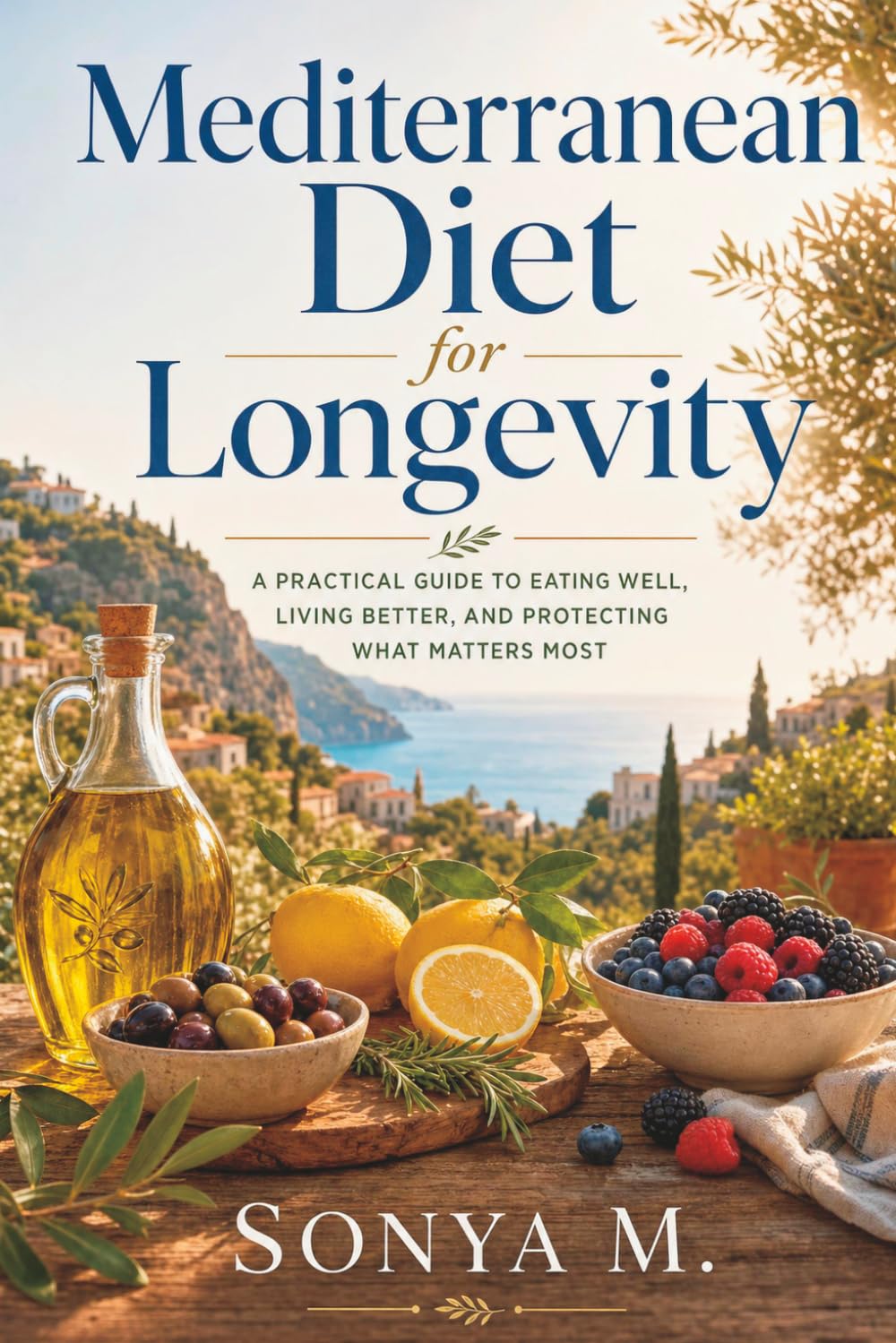 MEDITERRANEAN DIET FOR LONGEVITY: Unlock the Science of Anti-Aging, Reduce Inflammation, and Add Vital Years to Your Life