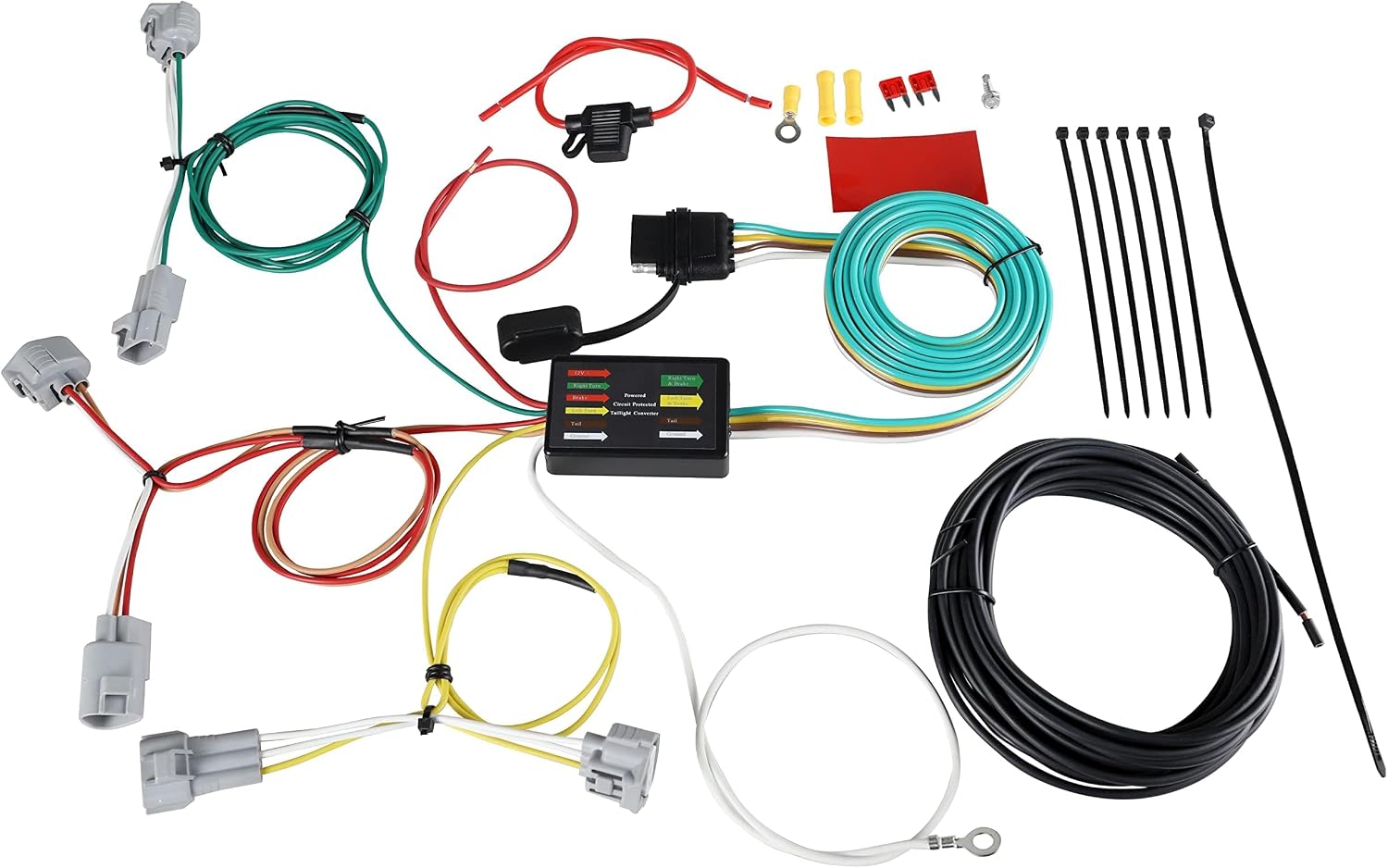 Oyviny 4 Pin Trailer Wiring Harness 56349 for Toyota Tacoma 2016-2023, Tacoma Trailer Wire Harness