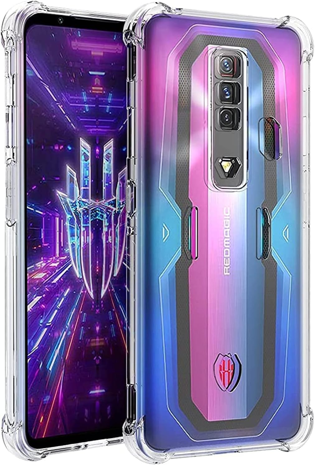 Cerevo - 7-Magic セブンマジック for ZTE Nubia Red Magic 7 / Magic 7Pro Case Clear Transparent