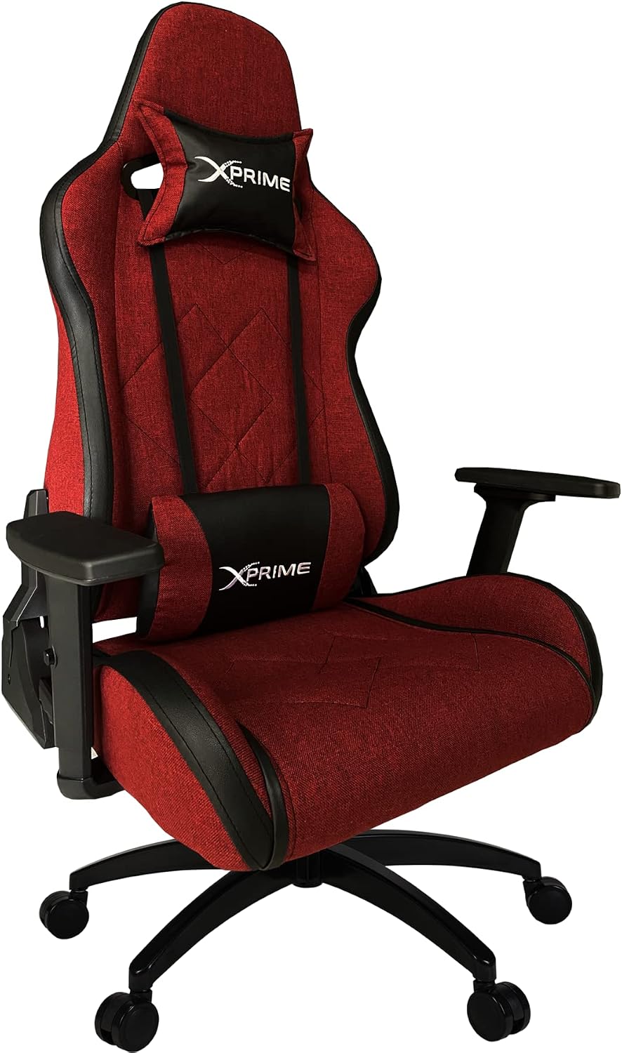 XPrime Titan Kumaş Oyuncu Koltuğu Kırmızı