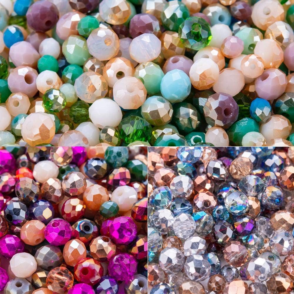 1200 Jewellery Making Beads Includes 3 Sets in Each Pack
