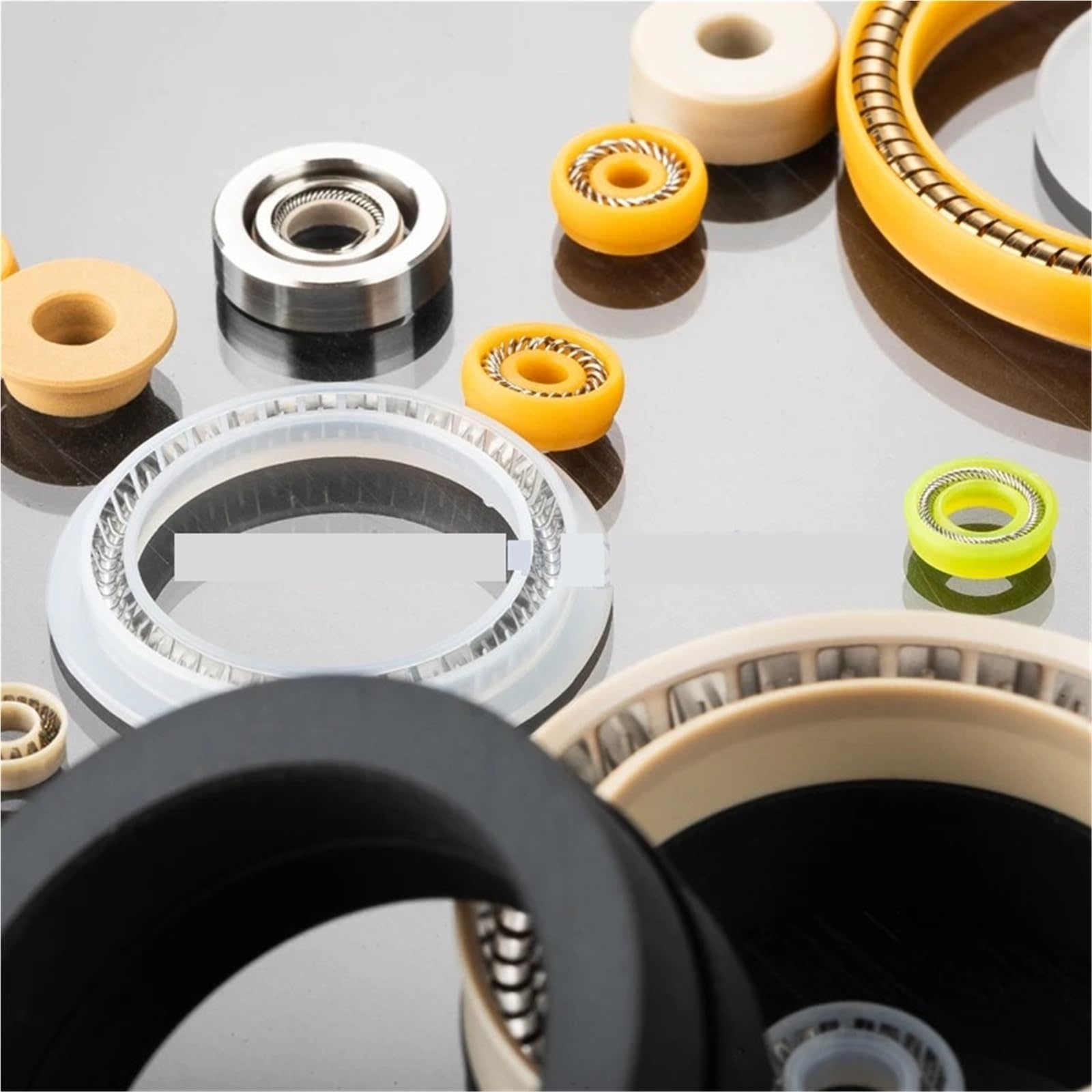 1pcs Rod 6mm Spring Energized Seal Sealing Jacket Shaft 6mm(6x8.9x2.2 PTFEUFI)
