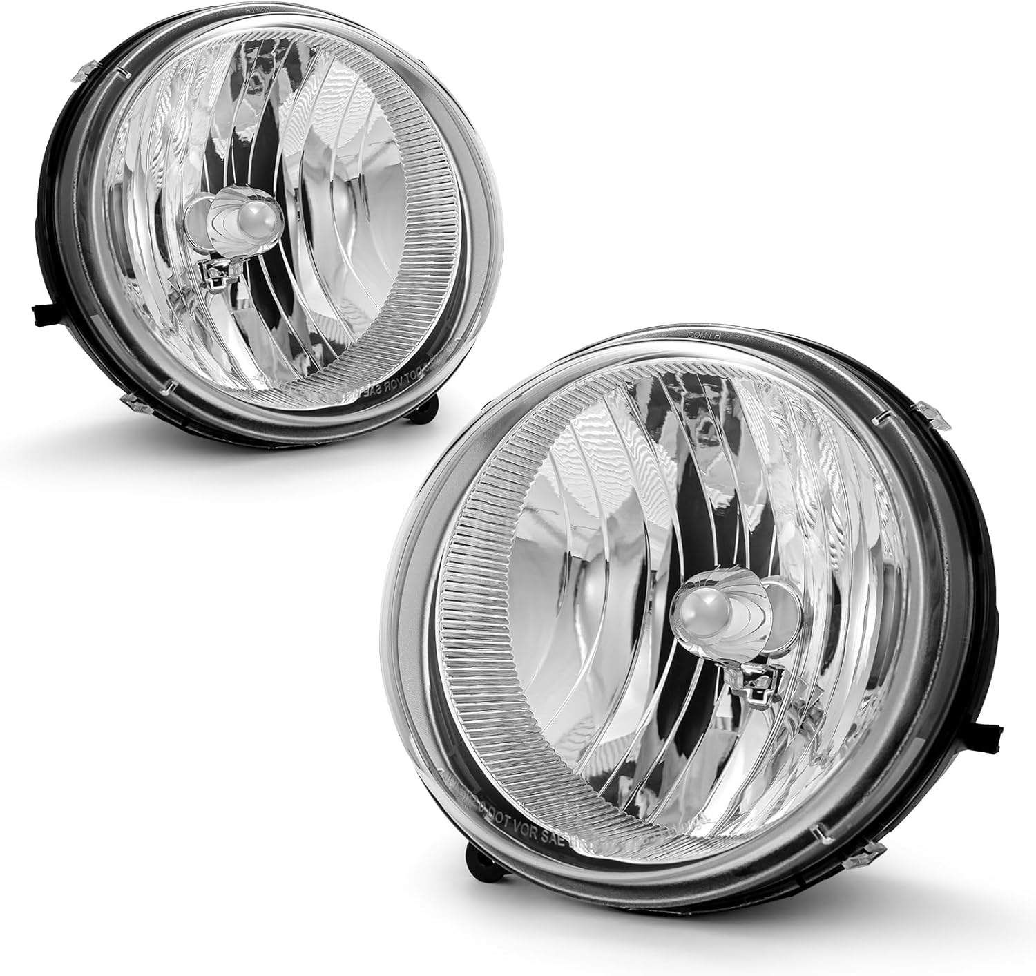 Headlight assembly for 2005 2006 2007 Jeep Liberty Replacement Headlight Compatible with 05-07 Halogen Headlight Passenger and Driver Side