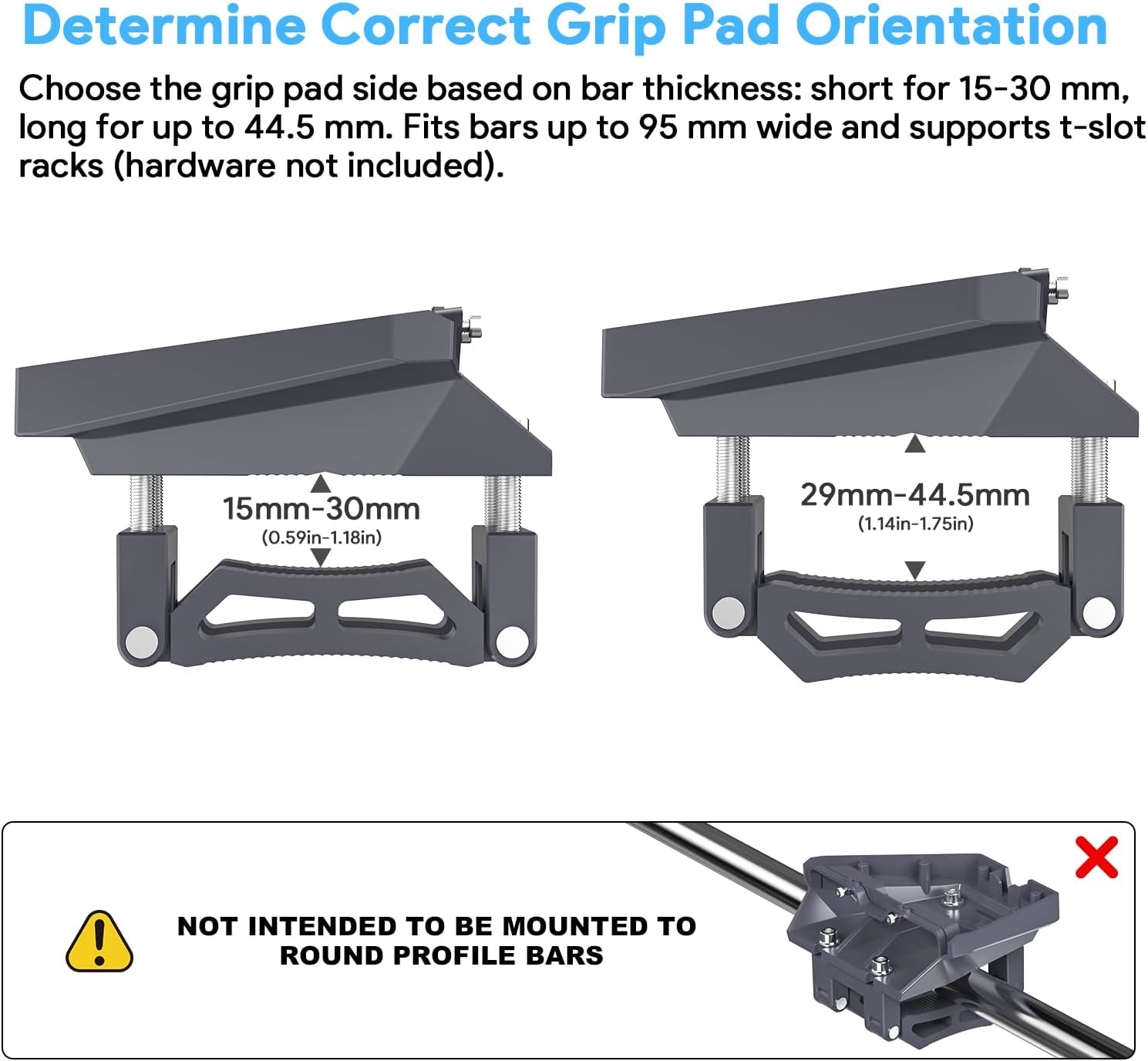 XLTTYWL Starlink Gen 3 Mount, 0.59''-1.75'' Anti-Rust Gen3 Starlink Roof Rack Mount for Accessories Star Link Gen 3/Enterprise Dishy,Fits Star Link V3 Standard Pole RV,Caravans,Van Mobility