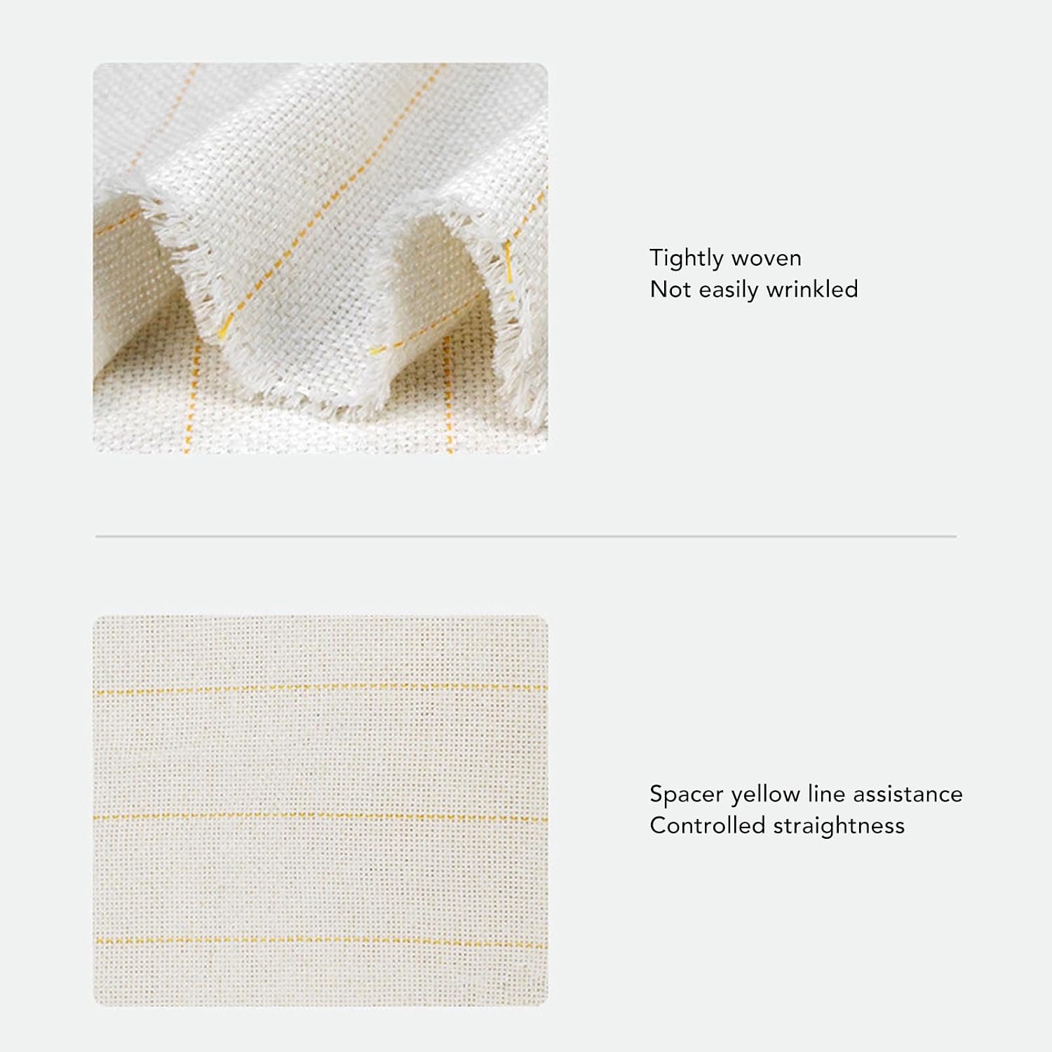 Tufting Fabric, Primary Tufting Cloth for Rug Tufting, Large Tufting Cloth, Widely Used Punch Needle Fabric for Craft Rugs, Punch Needle Tufting Rug DIY Crafts