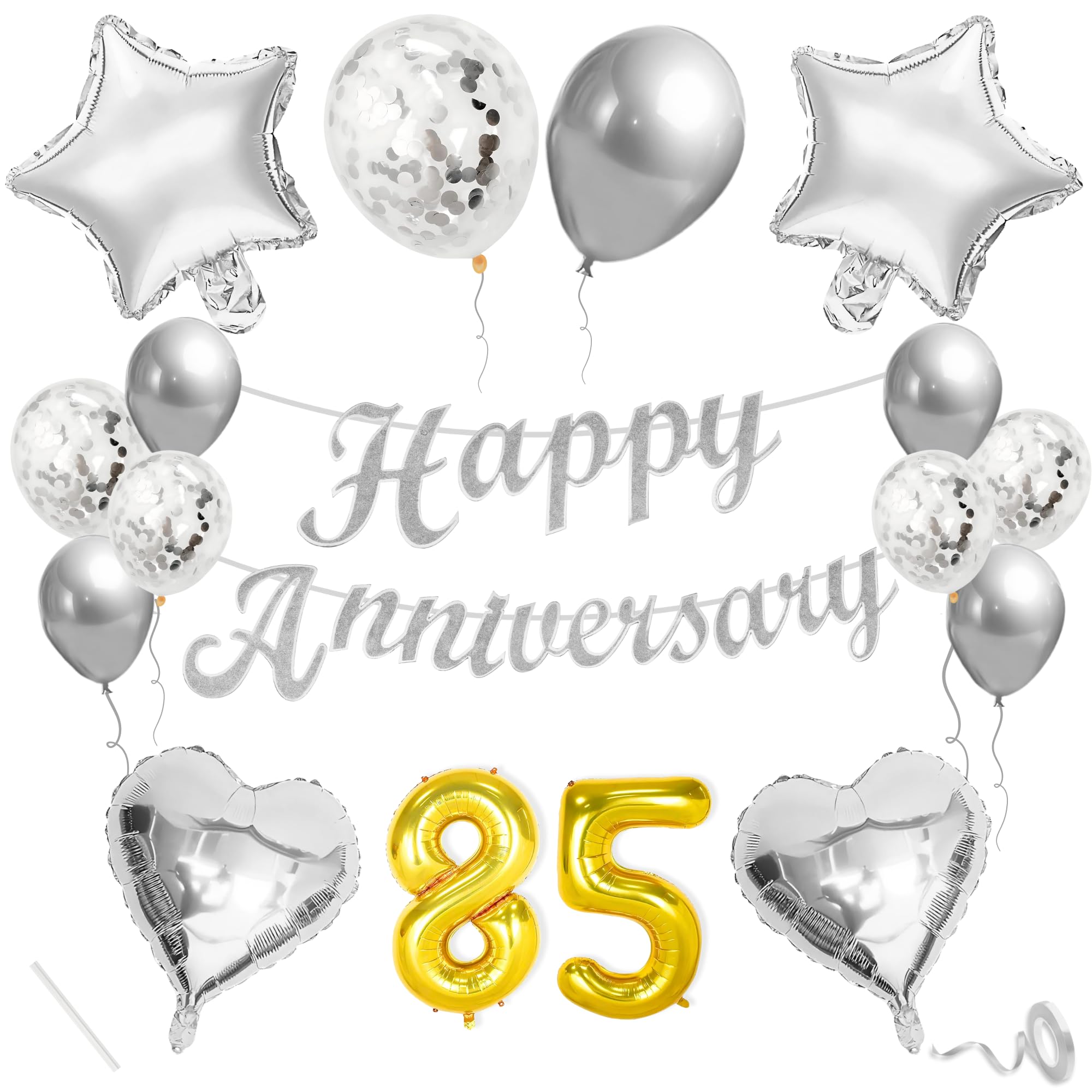 85th Anniversary · Silver