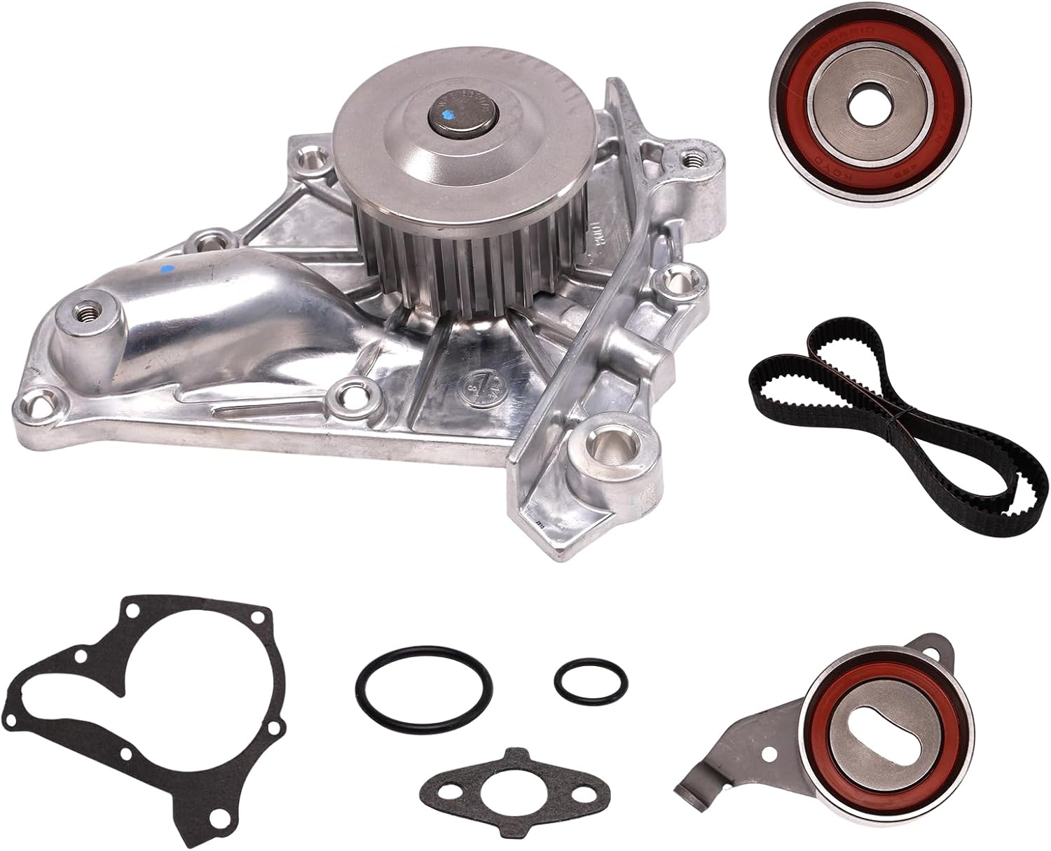TKT-002 Timing Belt Kit with Water Pump for Toyota 2.0L & 2.2L, Fits 1987-2001 Camry, 1987-1999 Celica, 1996-2000 RAV4 & 1999-2001 Solara
