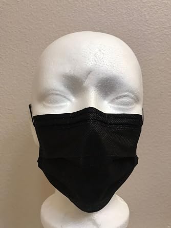 AIRQUEEN Kids Face Masks 50 Pack Ages 4-12,Disposable 3-Layer Protection Filter,Child Safety Anti Dust Cover