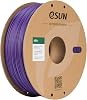 eSUN ABS Filament 1.75mm, Low Warping 3D Printer Filament ABS Plus, Dimensional Accuracy - 0.05mm, 1KG Spool 2.2 LBS 3D Printing Filament for 3D Printers, Purple