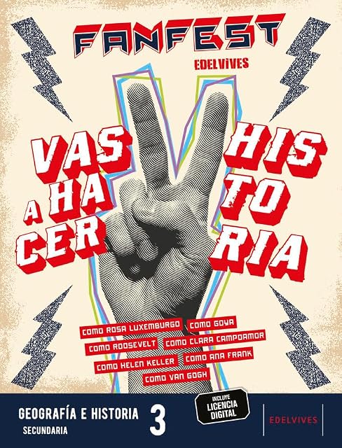 Portada de Geografia e Historia 3º ESO Proyecto Fanfest Libro del Alumno Version