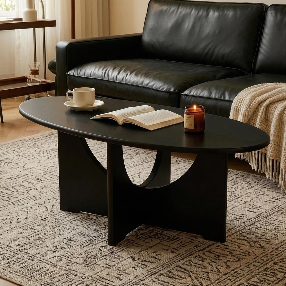 Mesa De Centro Fabricada Con Uniones Espiga-Caja Premium, Larga Vida Útil