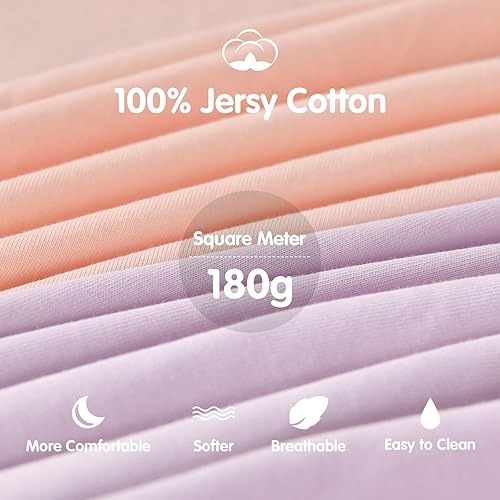 Miniatura 2 de MEILA Sábanas ajustables de moisés compatibles con Chicco LullaGo Anywhere Portable  LE Moisés, 100% algodón jersey junto a la sábana de moisés para