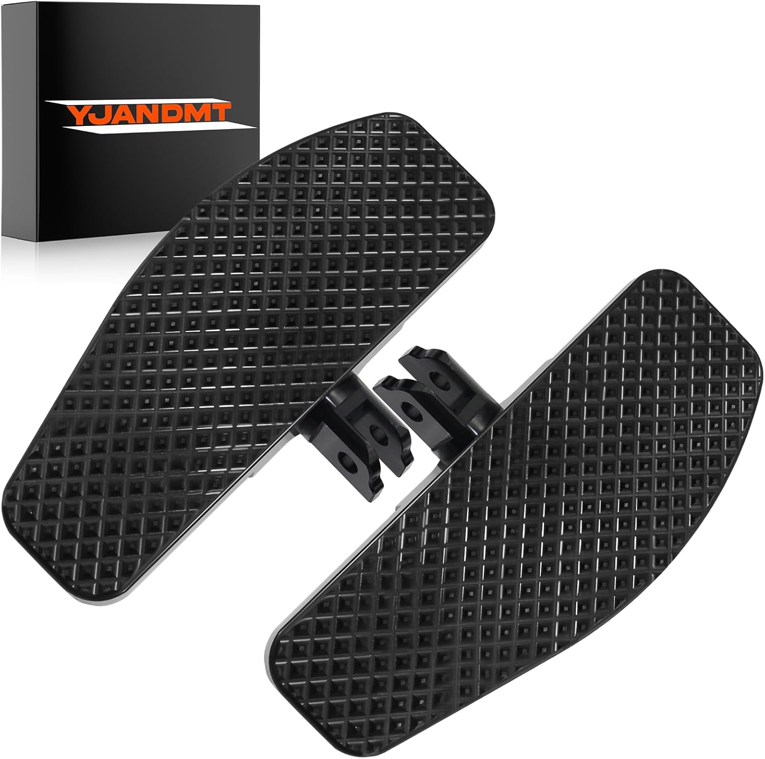 8'' Mini Front Driver Footpegs Floorboards for Harley Softail Street Bob 114 FXBBS Fat Bob Fat Boy FXLRS Low Rider ST Sport Glide Breakout Slim 2018-2025 2026 Models