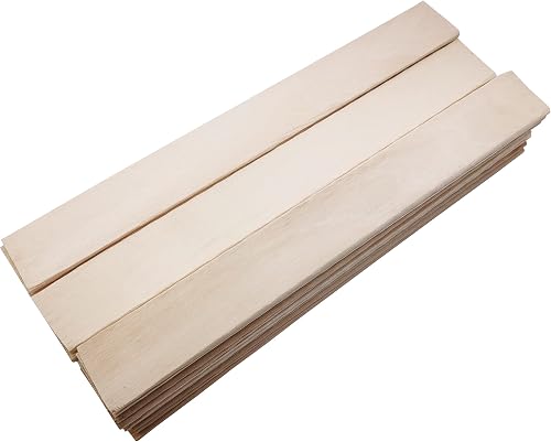 8 Inch 1000PCS Popsicle Sticks for Crafts, Jumbo Craft Sticks Wooden Paint Stick for Arts, Craft Projects, DIY Projects, Ice Cream, Waxing, Mixing