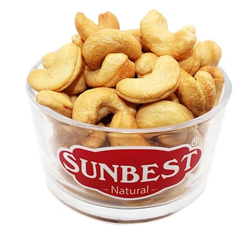 Miniatura 9 de Sunbest Natural Anacardos enteros crudos, bolsa a granel de 3 libras (48 onzas), sin tostar y sin sal, sin OMG, vegano, keto, paleo, sin gluten,
