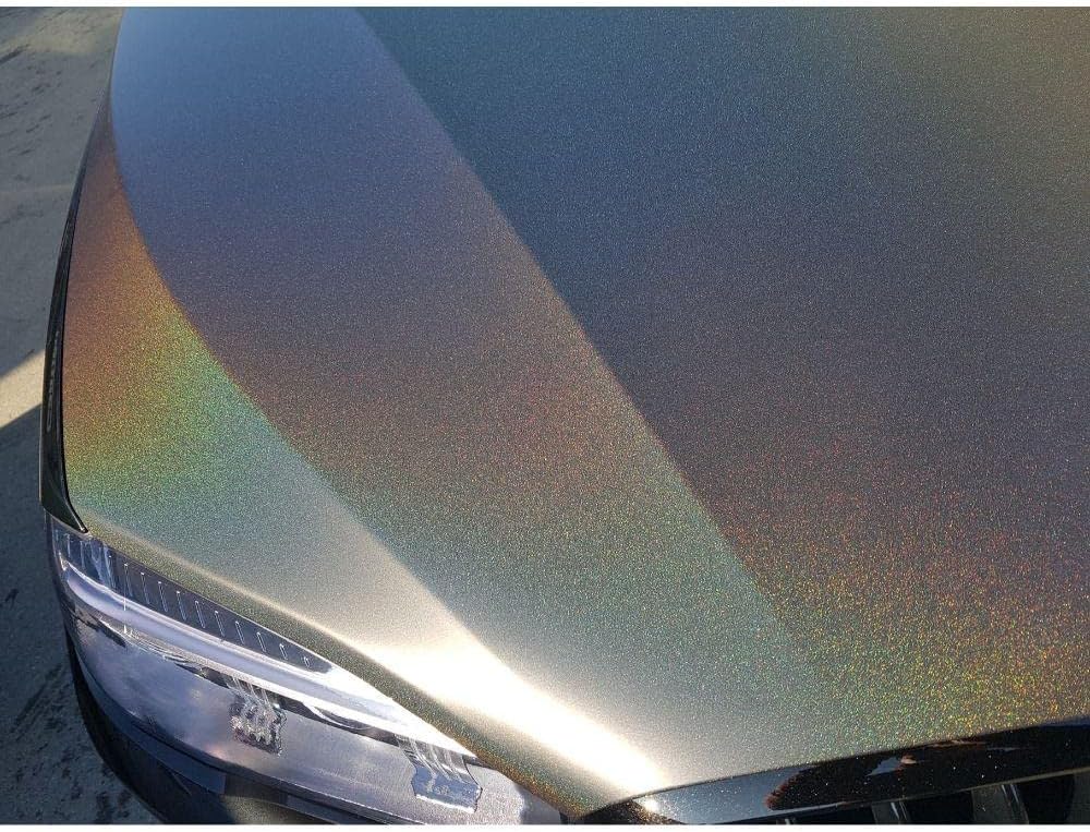 KPMF K75571 Matte Morpheus Black Starlight Iridescent 5ft x 60ft (300 sq/ft) Vinyl Car Wrap Film