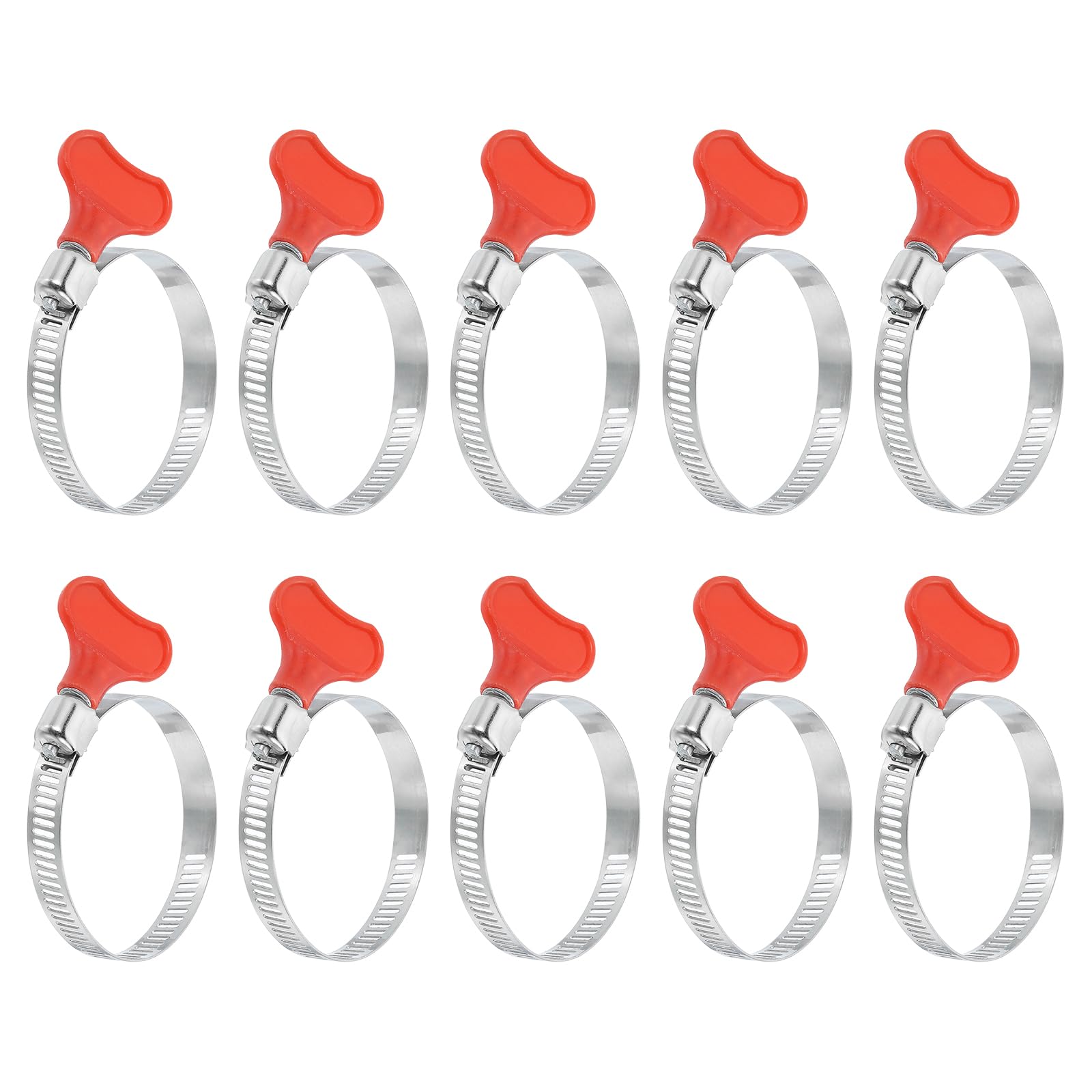 Collier de serrage réglable 27-51 mm pour tuyau d'arrosage de jardin et entretien auto