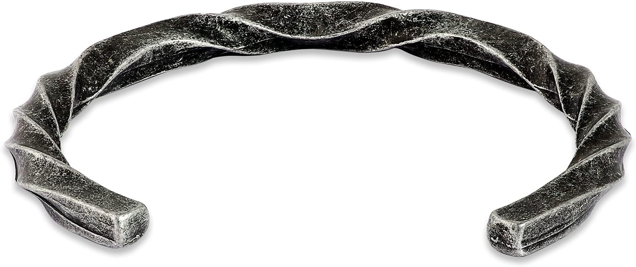 Celtic Twisted Cuff Bangle, Alloy Wristband, Jewelry for Men and Women