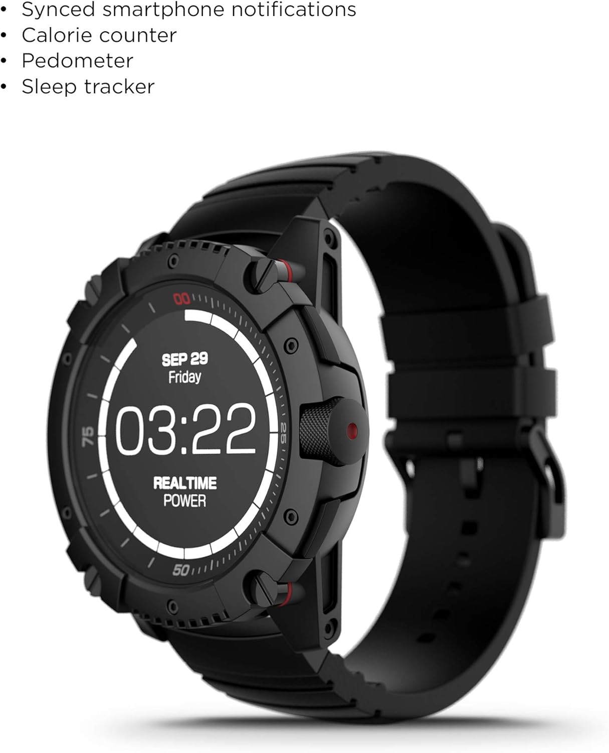 Matrix Industries PowerWatch – Smartwatch, no charging needed, works with  body heat, 200m water resistant, PowerWatch App, customizable - Black :  Amazon.co.uk: Electronics \u0026 Photo