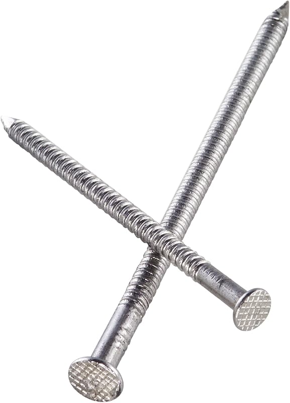 Simpson Strong Tie S16PTD1 16D Preservative-Treated Wood Decking Nails, 3-1/2-Inch and 9-Gauge, Stainless Steel, 1-Pound, 56 Nails