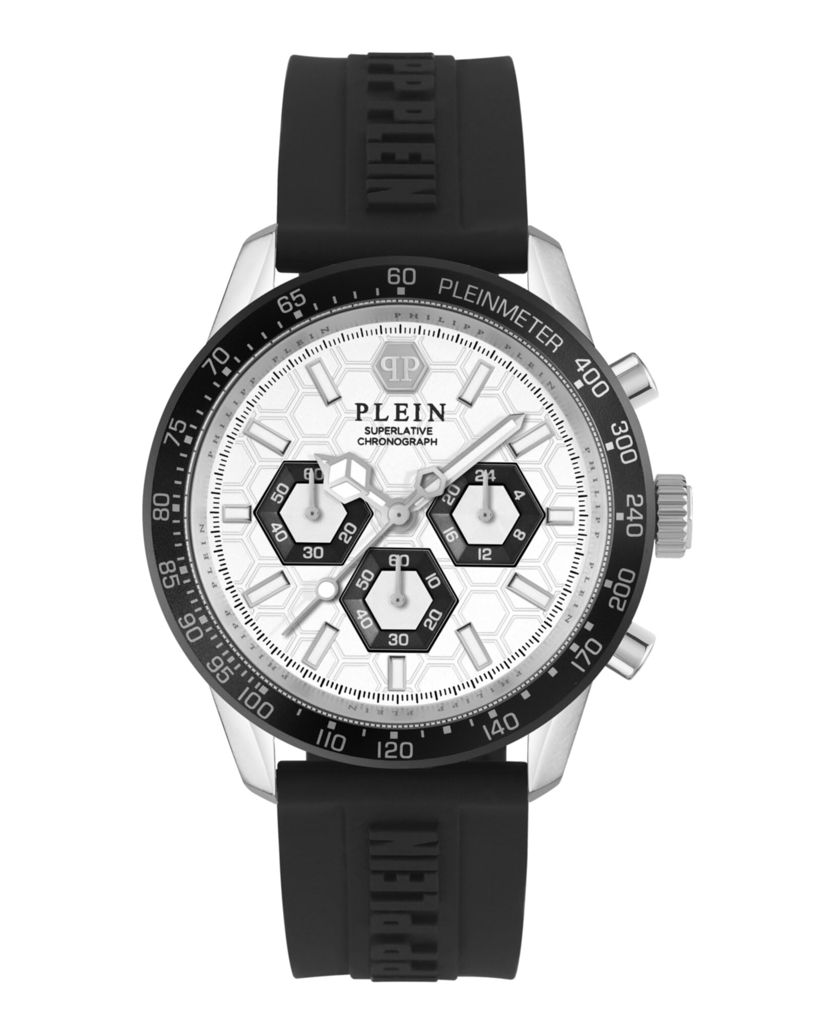 Philipp Plein Men's Watch Analogue Chronograph Quartz PLEINMETER