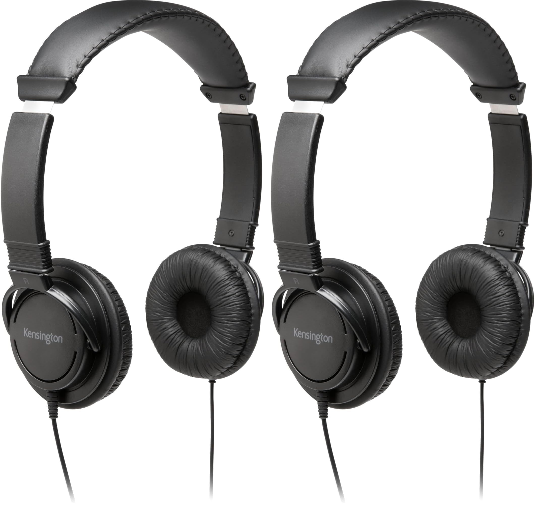 Kensington Hi-Fi Headphones with Microphone (K97603WW), Black, Universal, 3.5mm - 3