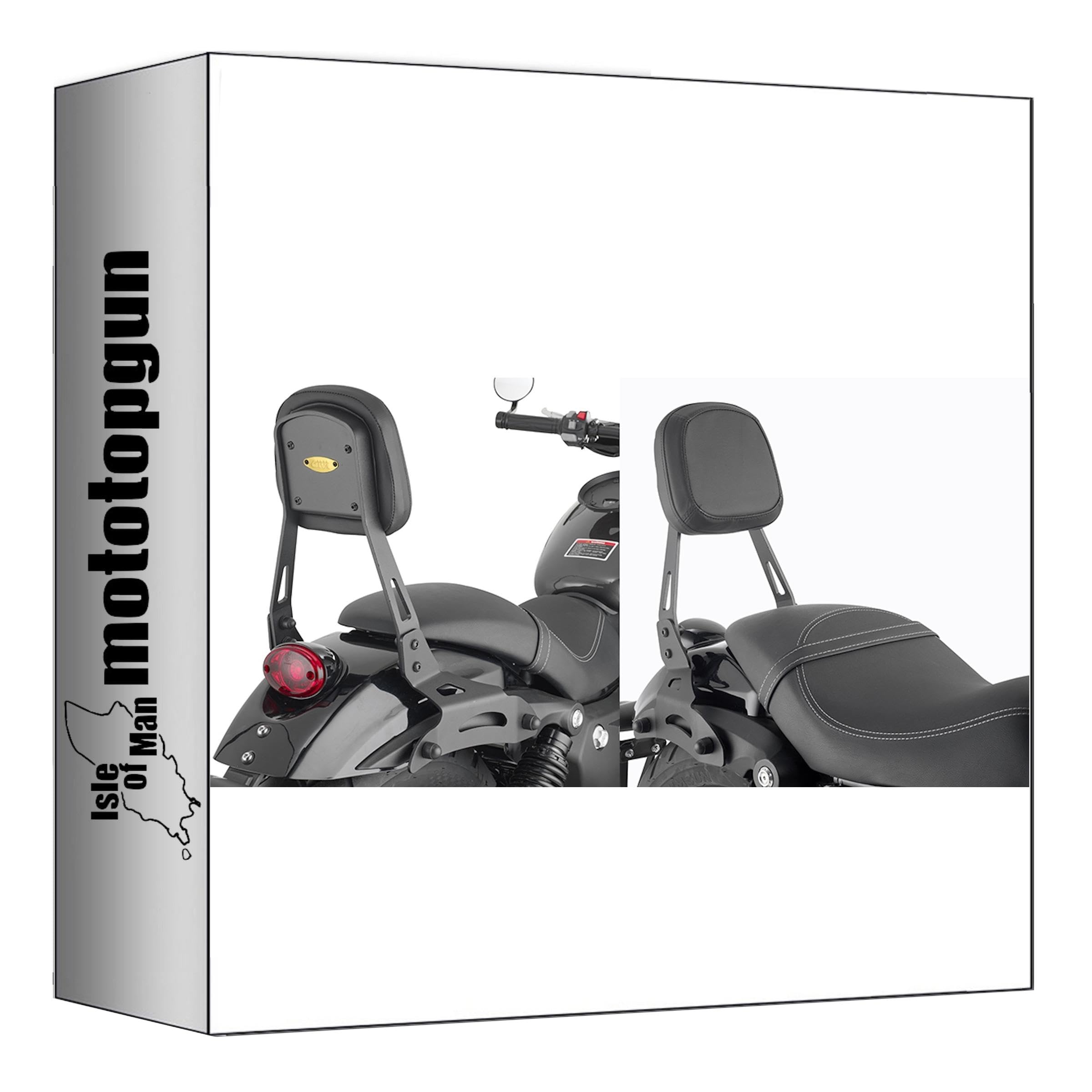 Dosseret Keeway V302C Givi TS9106B pour voyager à deux confortablement le week-end - 3
