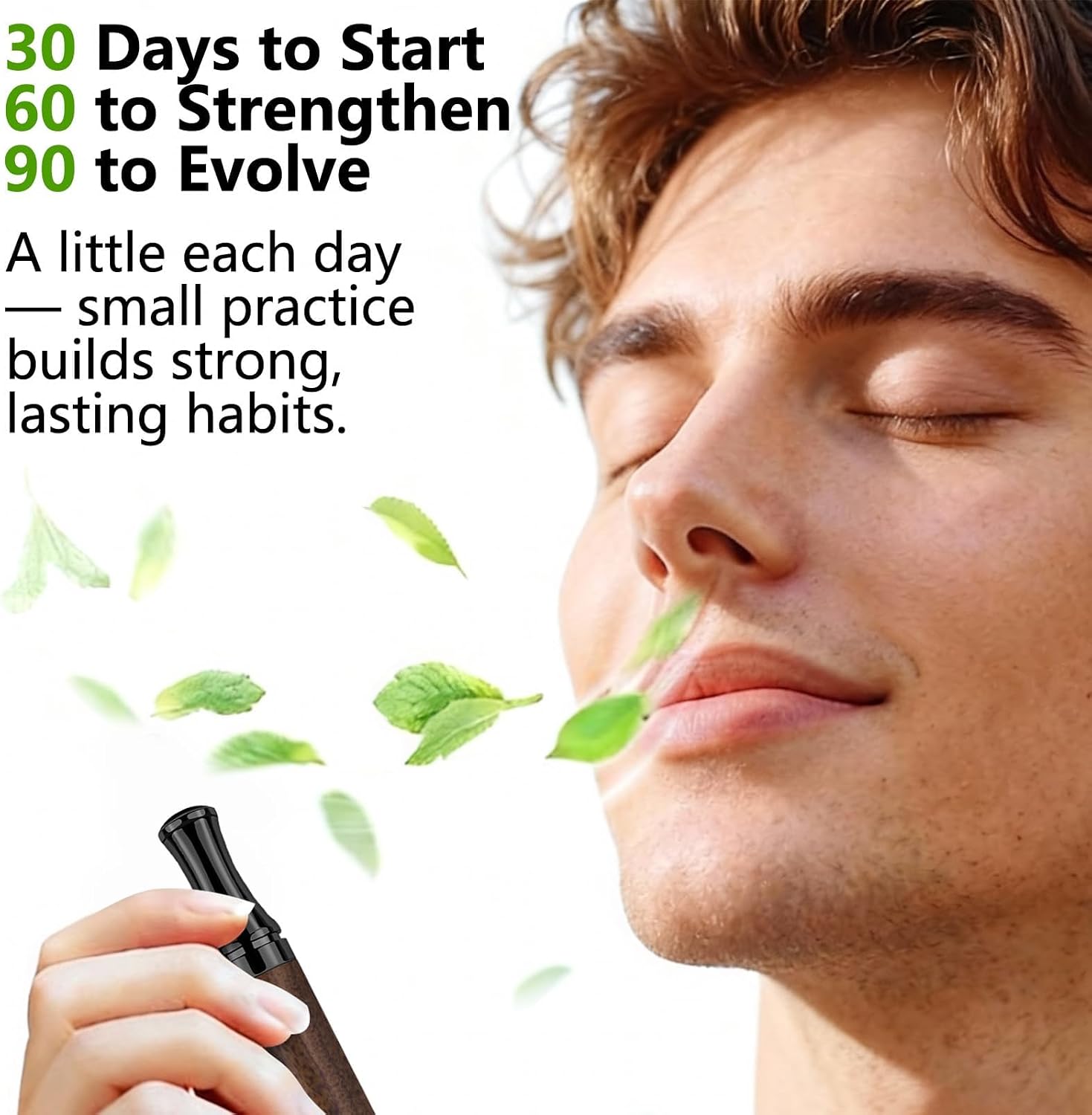 ASTOFLI Handheld Breathing Stick with Adjustable Airflow and Flavor Cores