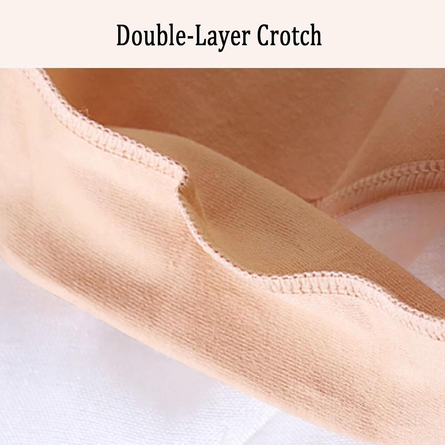 Women Girls Dance Panties No Show Ballet Gymnastics Briefs High Cut Professional Nude Ballerina Underpants, 2 Pcs