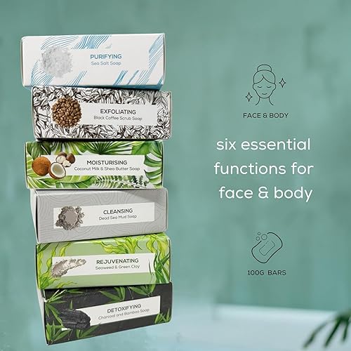 Miniatura 3 de REVITALE Set de jabón limpiador natural (6 barras de 3.53 oz)