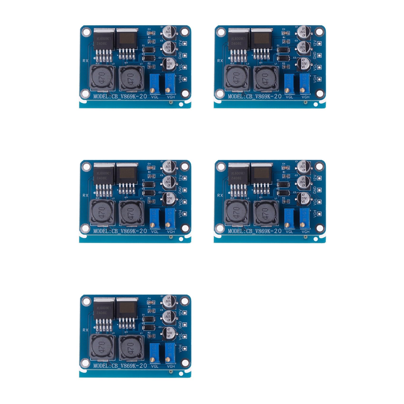 Réparer un écran LCD défectueux avec le lot de 5 modules DC VGH VGL de modification - 8