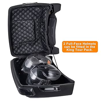 Amazon.com: Moto Onfire Harley Tour Pack Gunship Gray King