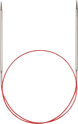 Miniatura 4 de Addi Turbo Lace - Agujas circulares para tejer, bronce blanco, 47.2 in, 0.089 in, 775-7 120 2,25