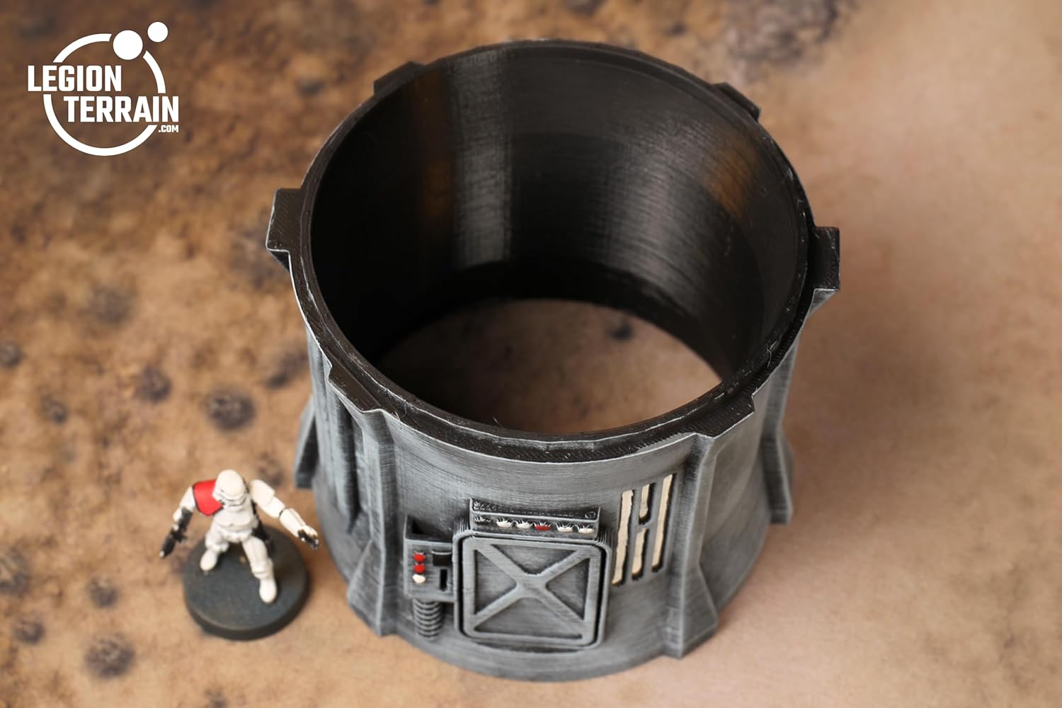 Legion Terrain - LegionTower Elevator - Miniature Tabletop Wargaming Terrain (Painted)