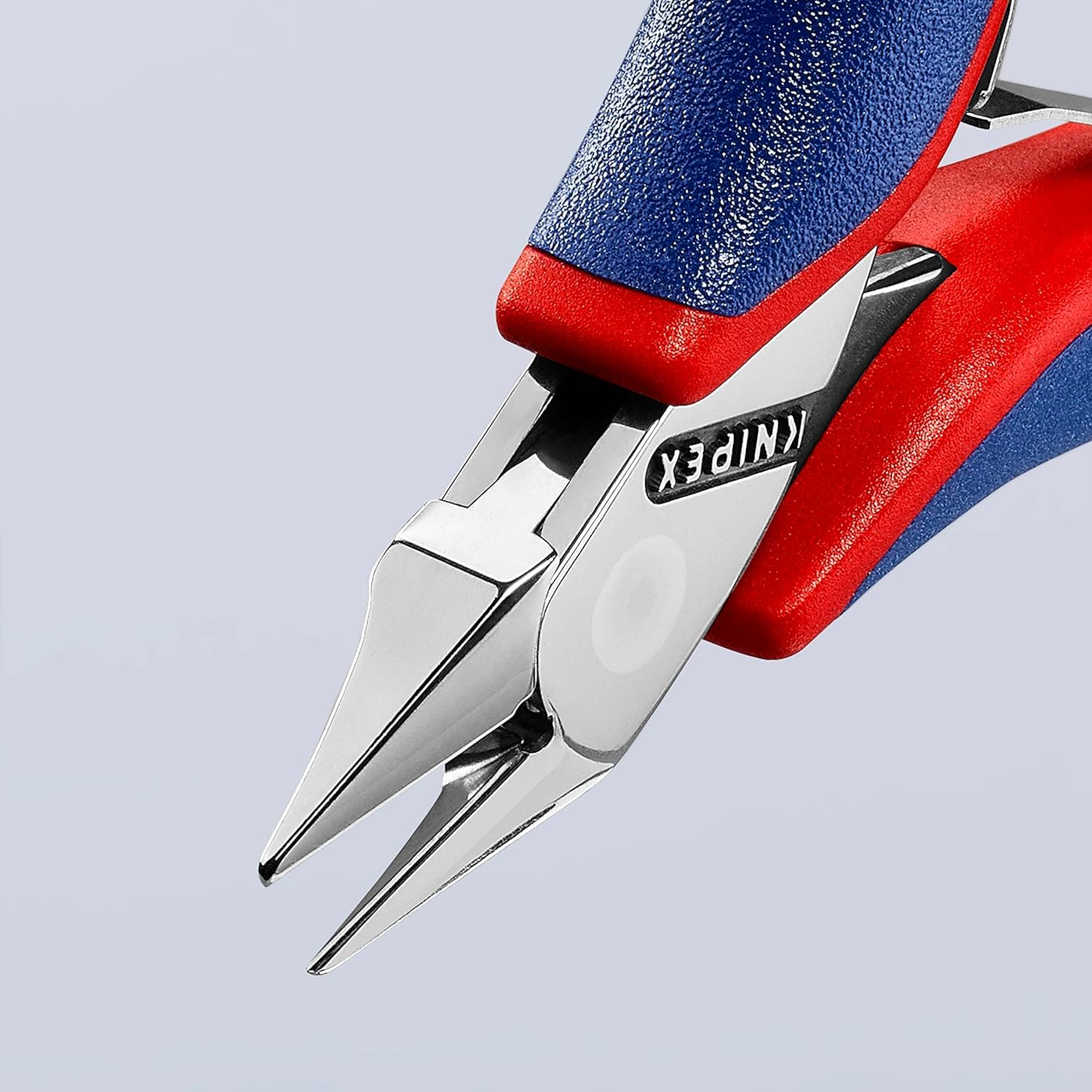 KNIPEX Alicates de corte diagonal para electrónica con articulación machihembrada con mangos multicomponente 115 mm, 77 52 115