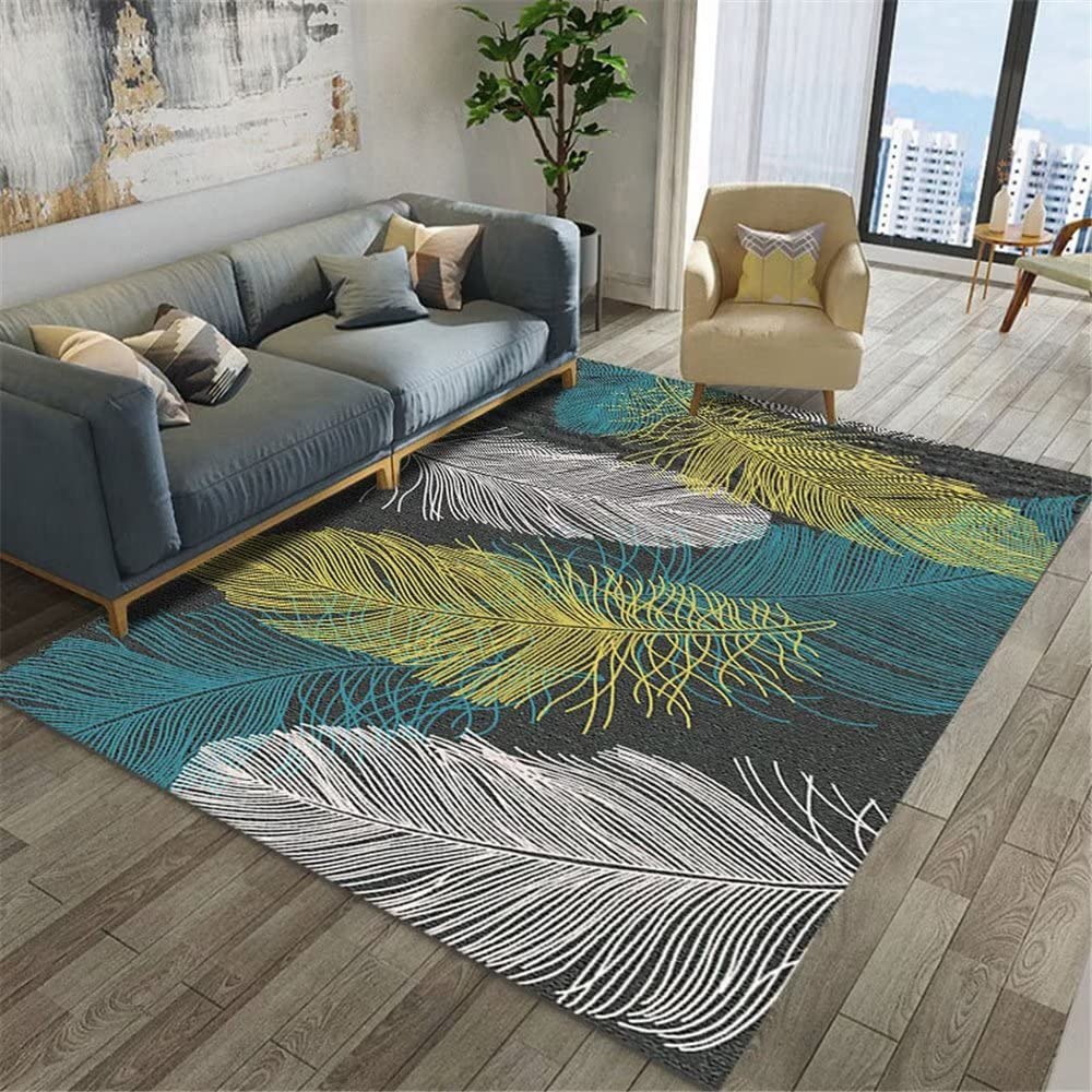 Tapis de bureau durable bleu pour protéger le sol et réduire les bruits