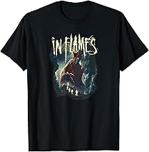 In Flames Foregone Cover T-Shirt, Small, Black
