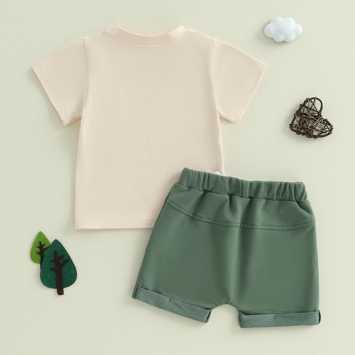 Summer Toddler Baby Boy Clothes Aunties/Mamas Boy Outfits 3 6 12 18 24 Months 2T 3T 4T Short Sleeve Tops Shorts Set - Image 8