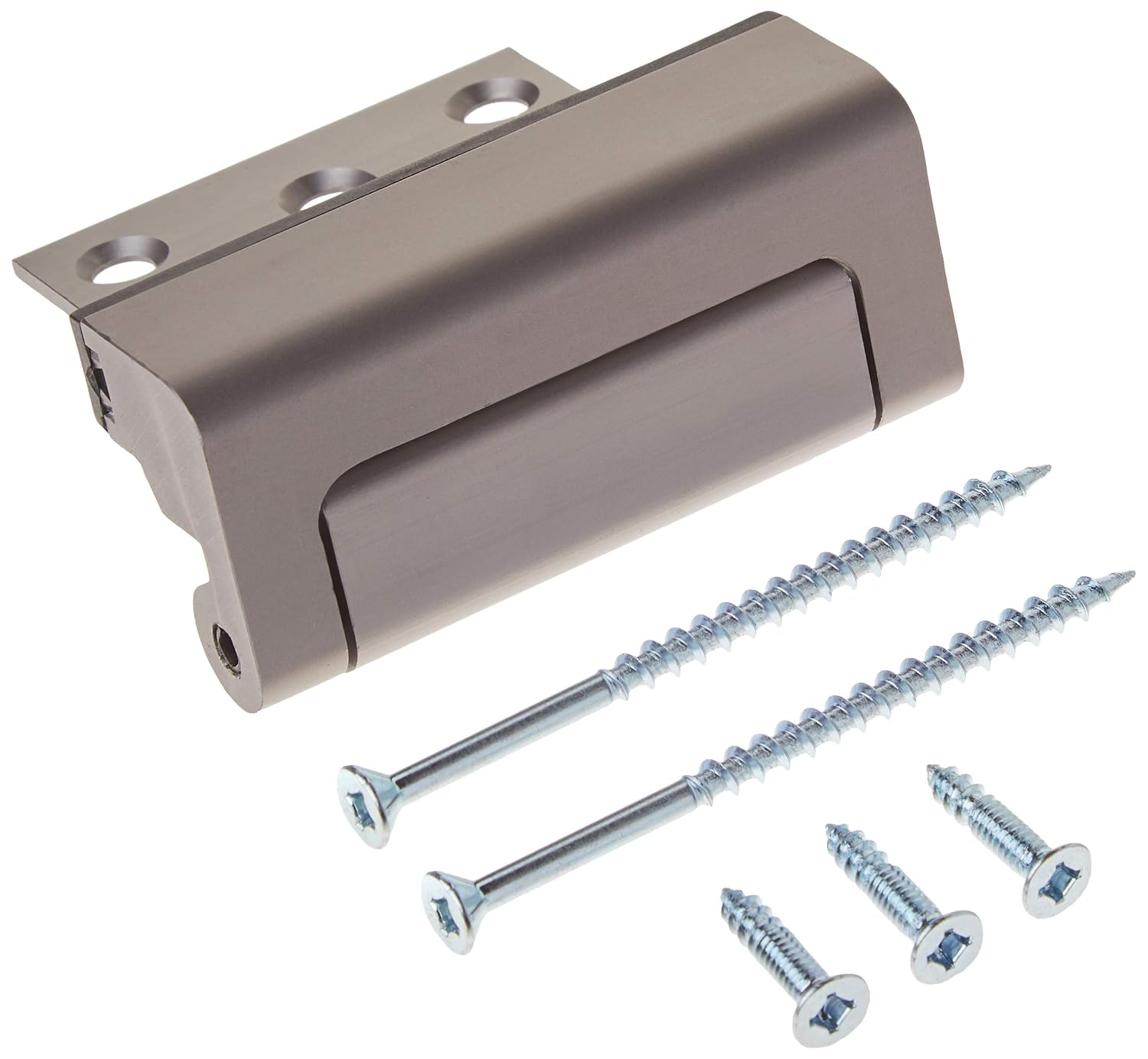 Cardinal Gates Door Guardian - Door Lock Security & Door Reinforcement for Inward Swinging Doors - Child Safety Locks for Doors - Satin Nickel