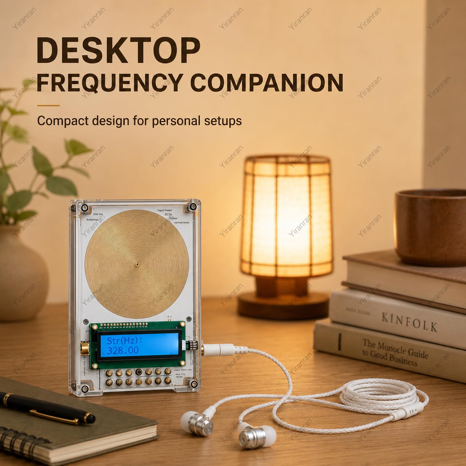 Generador De Frecuencia Programable Avanzado, Generador De Ondas Schumann, 7,83 Hz Por Defecto, 0,1 Hz-30 Khz Con Pantalla Lcd Y Alimentación Usb, Múltiples Opciones De Salida De Forma De Onda,