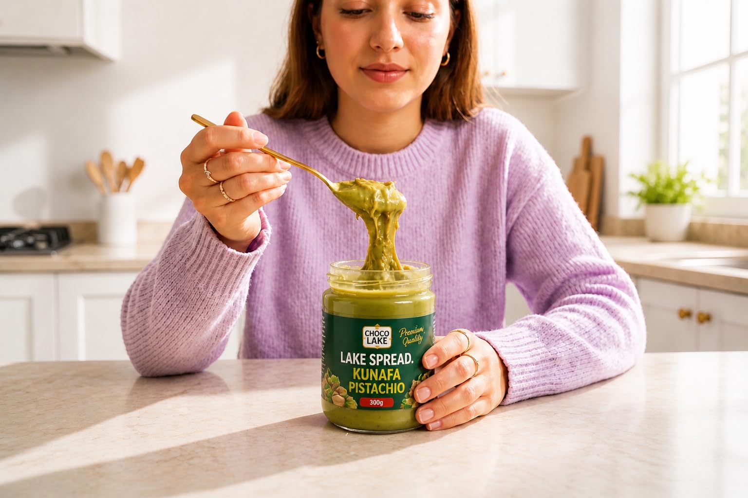Amazon | ピスタチオクリーム ザクザク食感 ピスタチオクナーファ 