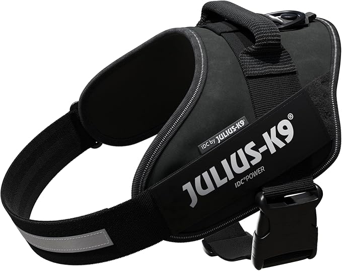 JuliusK9, 16IDCP1, IDC Powerharness, dog harness, Size L/1, Black