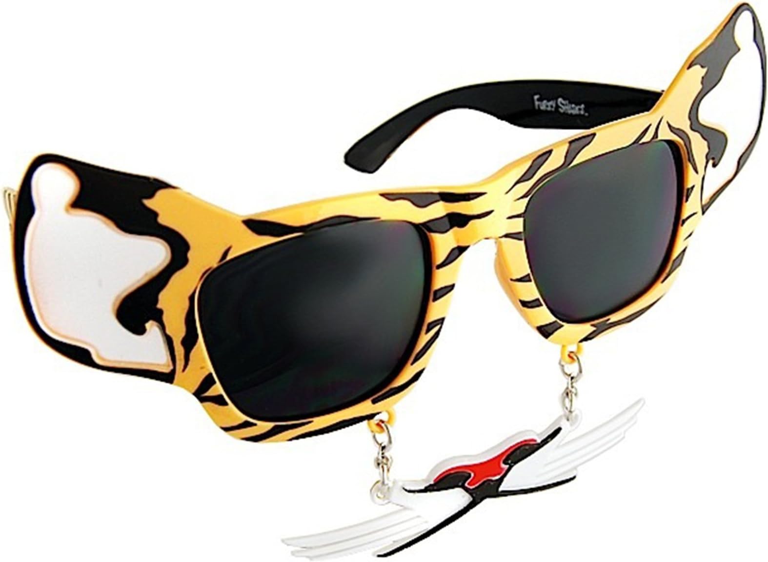 Tiger Furry Shades Mustaches Sunglasses
