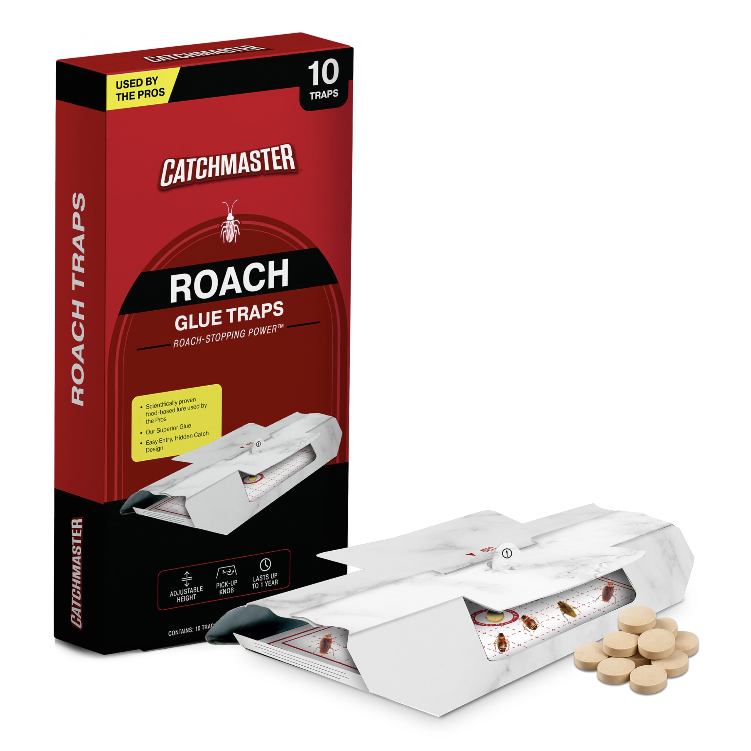 Amazon.com : Catchmaster Cockroach Killer Trap with Roach Bait