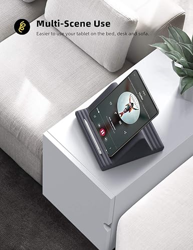 Miniatura 4 de Lamicall - Soporte de almohada para tablet almohadilla suave para el regazo  Base para tablet con 6 ángulos de visión compatible con iPad Pro 97 105