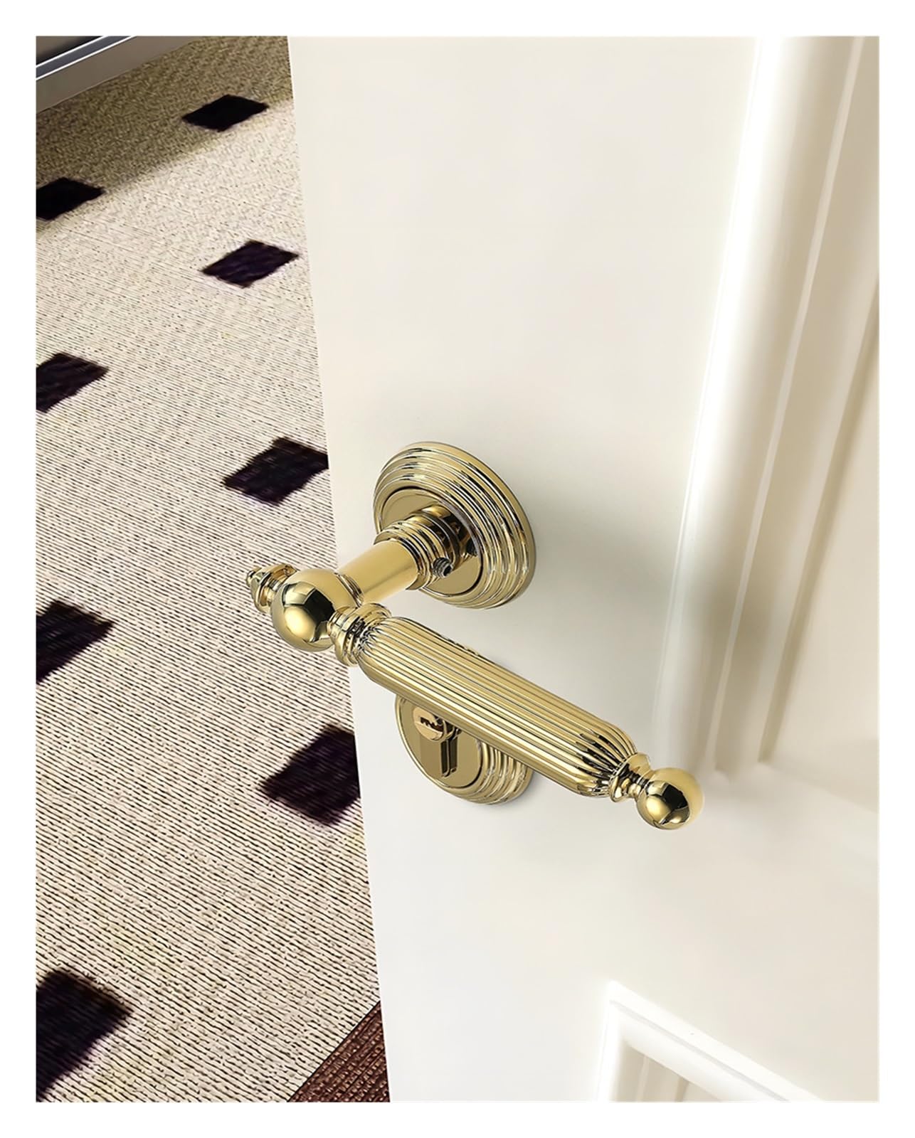 Serrure de Porte Magnétique Silencieuse 72F88 Luxe pour Intérieur