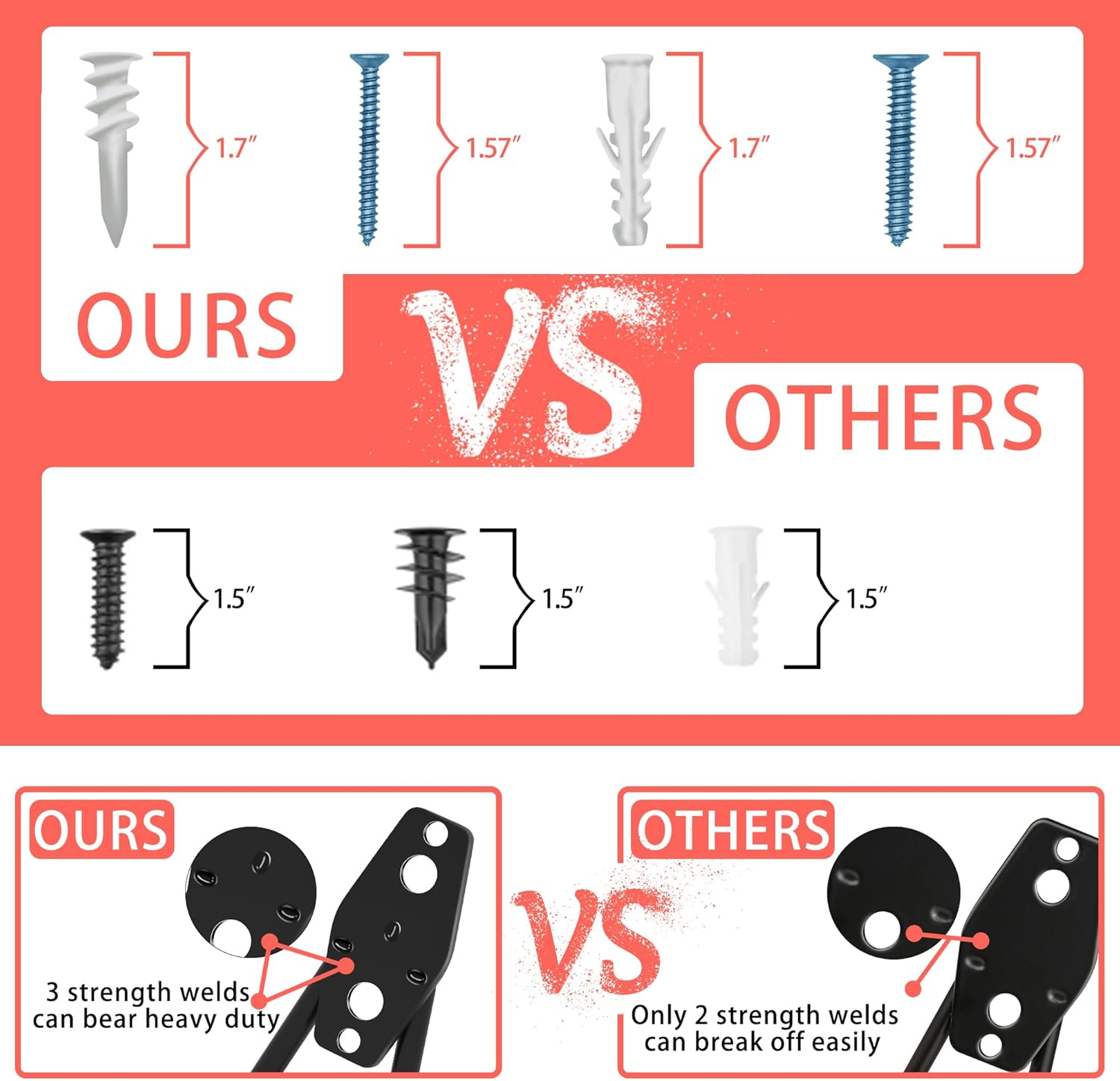 18 Pack Garage Hooks Heavy Duty - Anti-Slip Coating, Garage Storage Hooks for Hanging Bike,Ladder,Garden Tools,Hose - Image 4