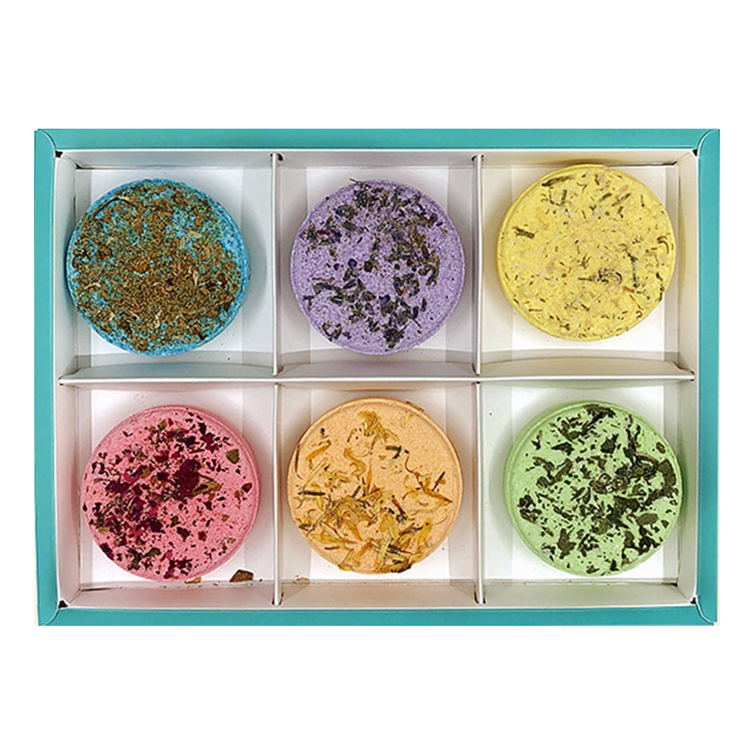 Shower Tablets Aromatherapy Shower Tablets, Aromatherapy Bath Salt Tablets to Control Oil and Exfoliate and Moisturise The Skin Shower Vapor Tablets Shower Steamers for Sinus Relief