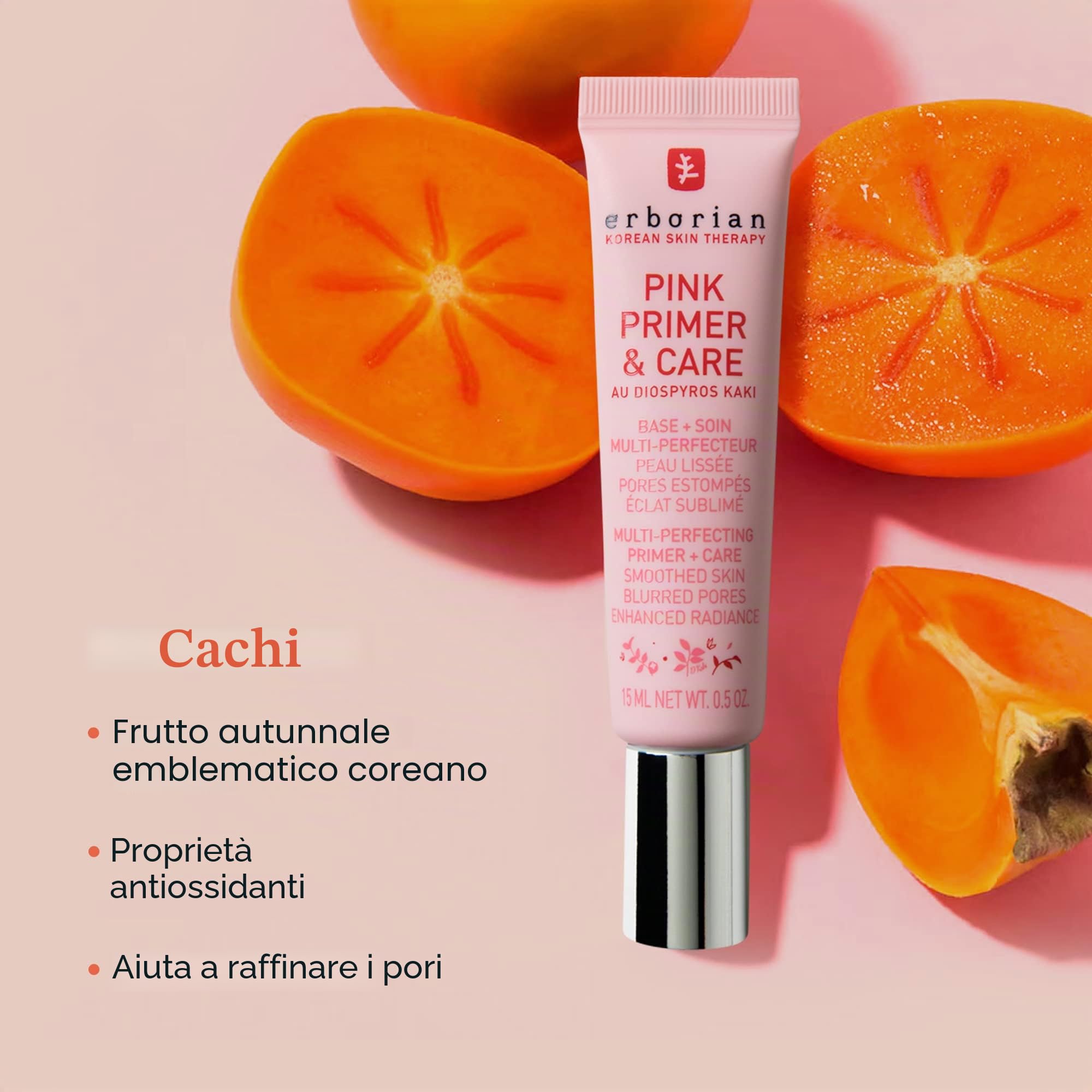Erborian Primer & Care Rosa, 15-Milliliter
